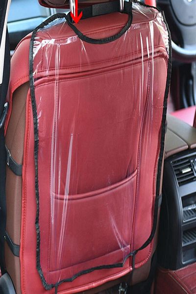 MasterCar 2 buc PVC Auto Vehicul Auto Capac pentru spătar scaun Husă de protecție Husă scaun Husă transparentă