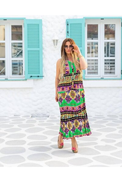 Mrmemo Φόρεμα Maya από βαμβακερή βισκόζη