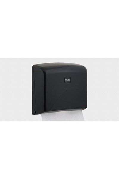 Şeker Portakalım Vialli K2b Z Layer Practical Bathroom Kitchen Paper Towel Dispenser 200 Pieces Black