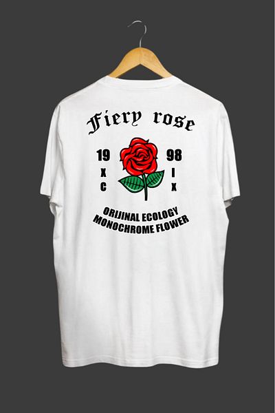 Evomind 1 tricou este un cadou pentru achiziții de 5 sau mai sus în coș - Tricou unisex cu imprimeu Fierp Rose