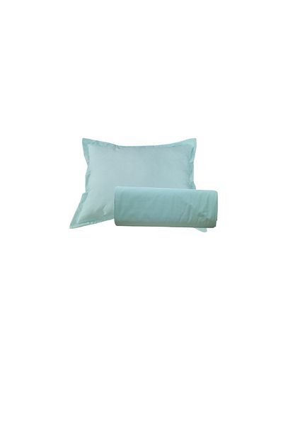 GÜLLÜCE HOME Single Plain Sheet - Pillowcase with Elastics and Flywheel