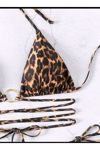bikinistan Daisy Ring Detailed Bikini Set