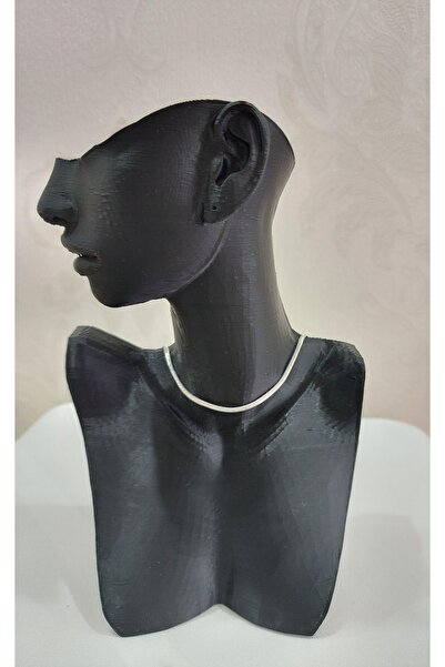 Aylish Bijuteri Silver Italian Chain Crush Model Fine Steel Necklace
