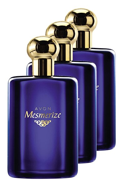 AVON Mesmerize Erkek Parfüm Edt 100 Ml. Üçlü Set