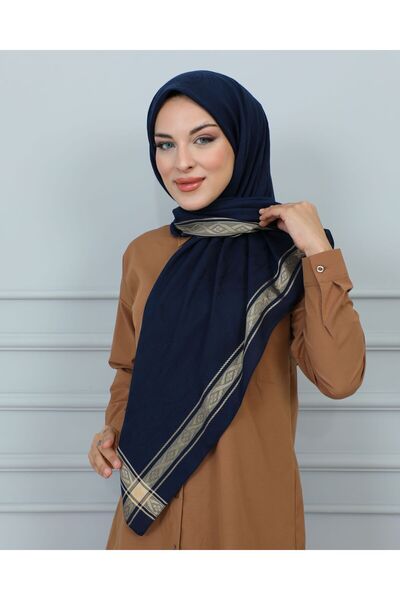 Golden Rose 120 CM JACQUARD SCARF - Flush Design