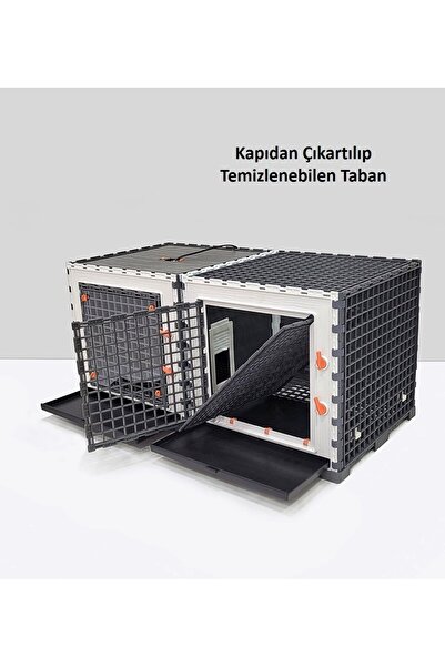 Leganest 42cm x 86cm x 42 cm Civciv Büyütme Kafesi