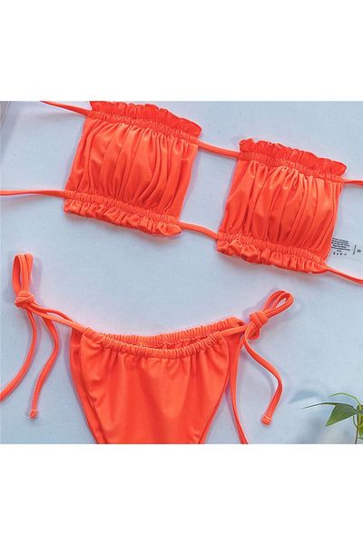 bikinistan Orange Bikini Set