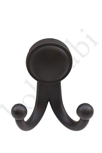 HOBİDABİ Boncuk Siyah Askı Şık Portmanto Askılık Dolap Mobilya Askısı Siyah V...