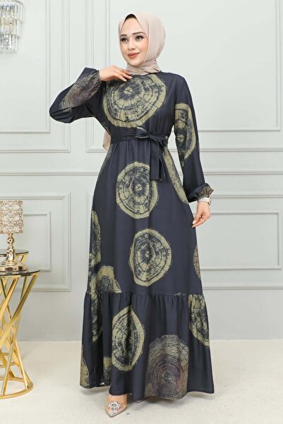 TESETTÜR MÜJDE MERVE Φόρεμα με σχέδιο Aerobin - Κομψό και άνετο