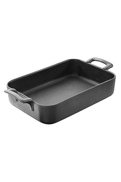 REVOL Indıvıdual Belle Cuisine Siyah Pişirme Tabağı 19x12,5cm