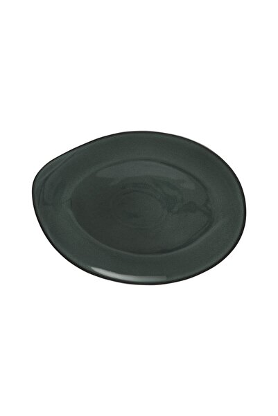 Jumbo Nero Kayık Tabak 27 Cm