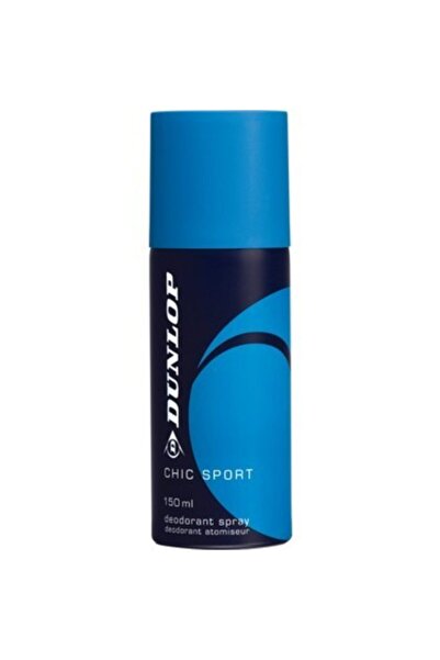 DUNLOP Deodorant Chic Sport Spray 150ml - Erkek Deodorant (mavi)