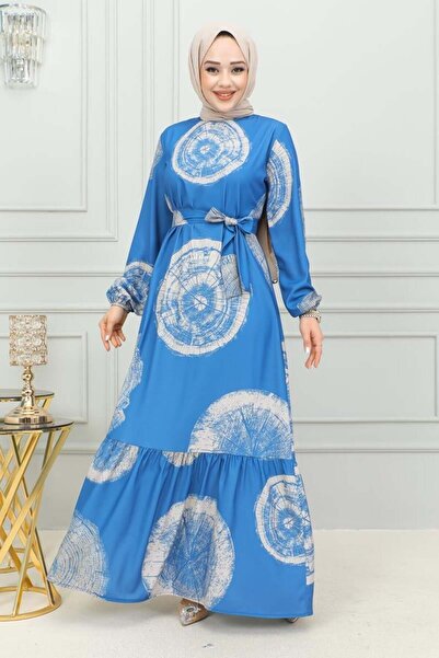 TESETTÜR MÜJDE MERVE Φόρεμα με σχέδιο Aerobin - Κομψό και άνετο