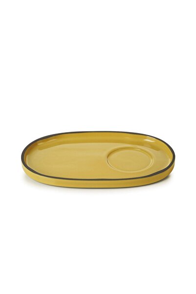 REVOL Caractere Gourmet Hardal Fincan Tabağı - 18x11cm