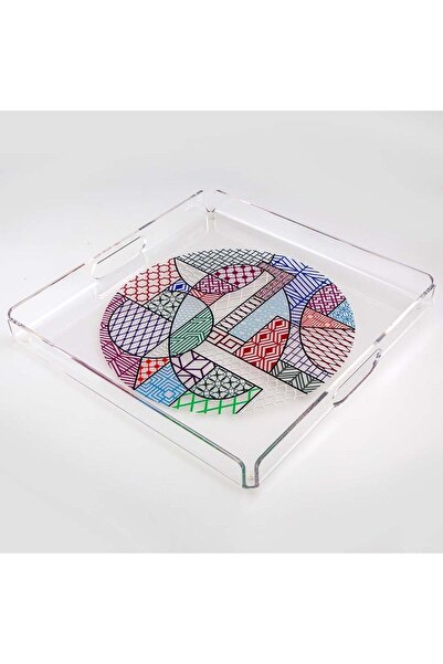 Jumbo X İstanbul Modern Nevin Aladağ Parıldayan Renkler - Tepsi