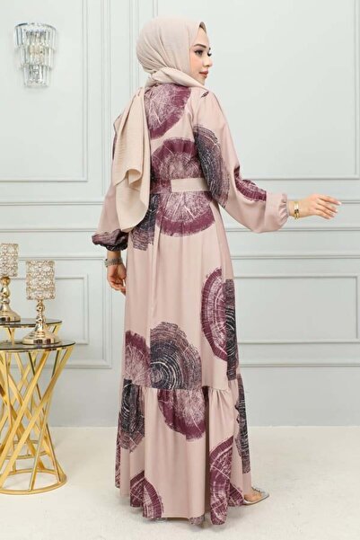 TESETTÜR MÜJDE MERVE Φόρεμα με σχέδιο Aerobin - Κομψό και άνετο