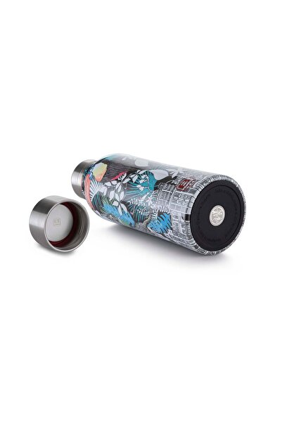 BUGATTI Stainless Steel Patterned Twin Thermos - La Ville, 1500Ml