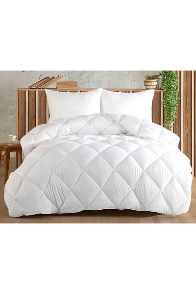 MUEV Single Antiallergic Microfiber Quilt White