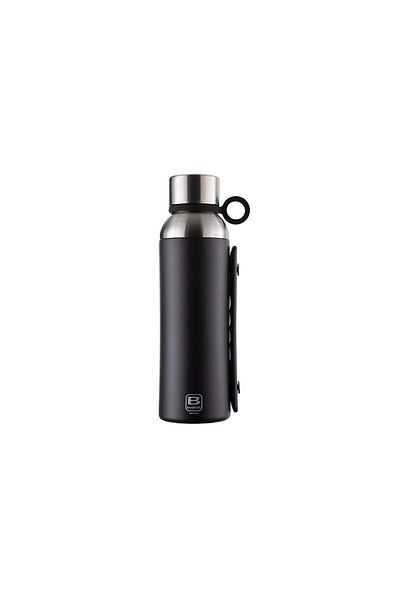BUGATTI 1500Ml Stainless Steel Anthracite Thermos with Handle and Convenient to Carry