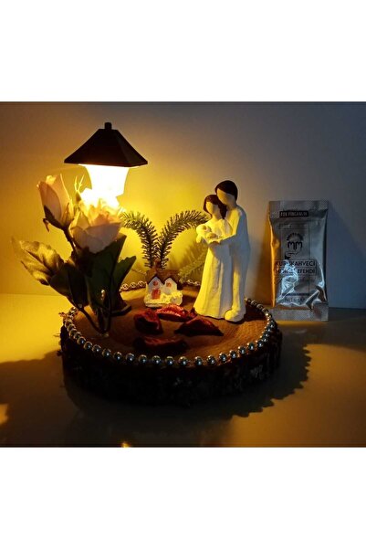 Decorium Evlilik Yıl Dönümü Hediyesi Doğum Günü Hediyesi Sonsuz Aşk Işıklı Kü...