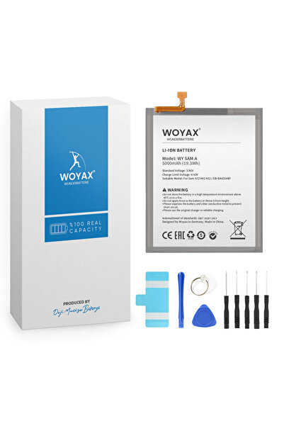 woyax Galaxy A32 (5G) / A42 (5G) / A72 / M22 Uyumlu Premium Batarya