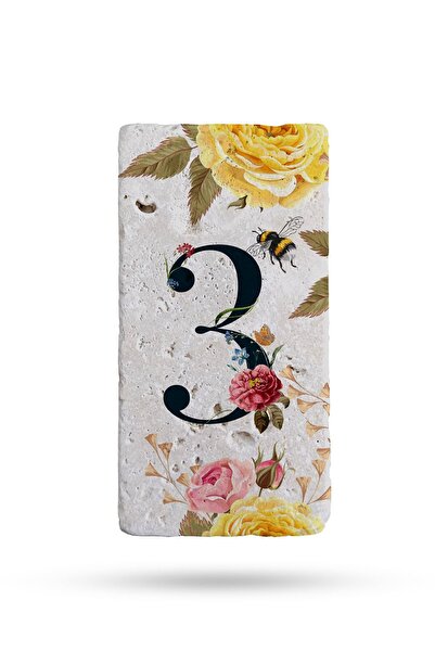 Begoloni Stone Decor Numărul ușii din piatră naturală, Numărul ușii imprimat ...