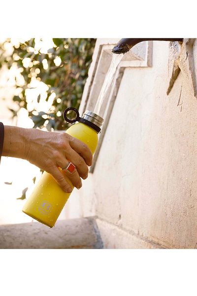 BUGATTI Stainless Steel Velvet Twin Thermos - 500Ml Yellow