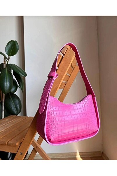 MODA ESRE FASHION Geantă baguette pentru femei cu model Kroke