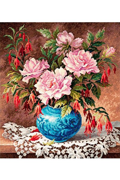 Goblen Atölyesi 40*50 cm ETAMİNE BASKI İPLİ ŞAKAYIK