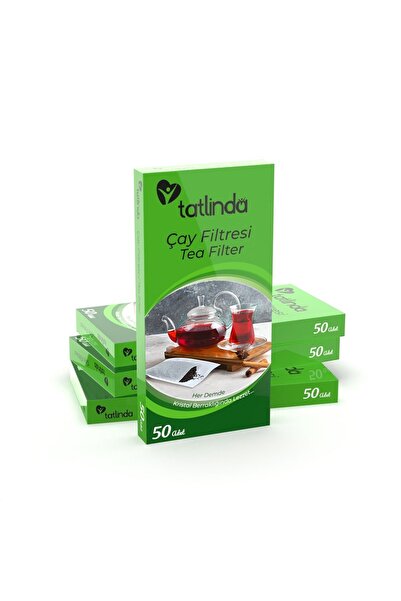 TATLİNDA Tatlinda 50'li Çay Filtresi 10 Paket (500 ÇAY FİLTRESİ)