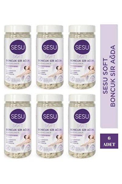 Sesu Soft Boncuk Sir Ağda 250 gr X 6 Adet