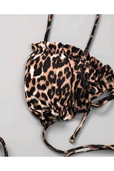 nuriçgiyim Leopard Bikini Set