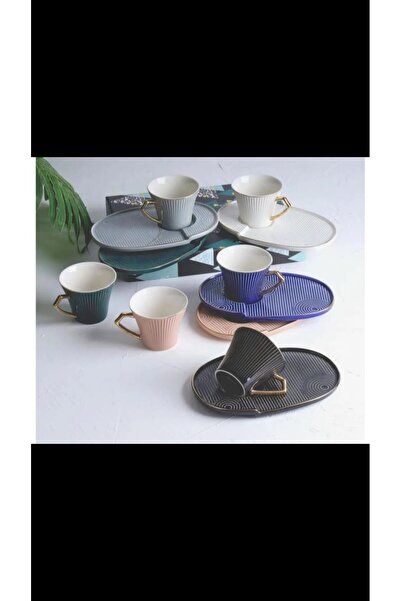 HYM home 6 lı kahve fincan seti