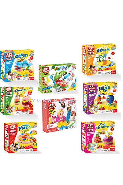 ByCaretta Dişçi Dinozor Kuaför Plaj Doğum Günü Pizza Hamburger Insan Figürü O...