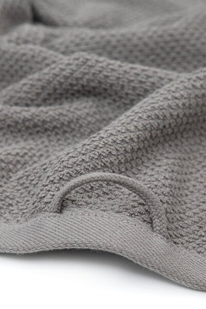 Green Black Anna Hamam Набір з 3 рушників 100% бавовна жакардова антрацит