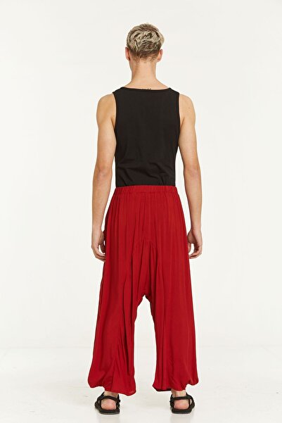 Clandestino Χαλαρό παντελόνι σε χρώμα πλακιδίου - Λεπτομέρεια τσέπης