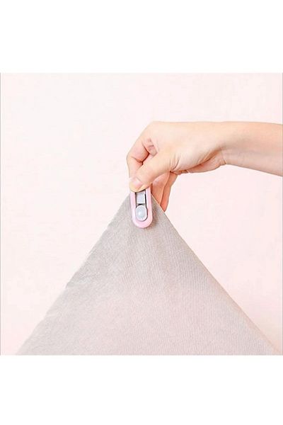 HBNC 4 Pieces of Needle-Free Quilt Sheet and Curtain Holder Stabilizer Non-Slip