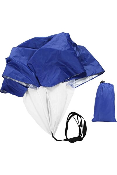 SCUCS Hız Paraşütü Taşıma Çantalı Sprint Direnç Paraşütü Mavi