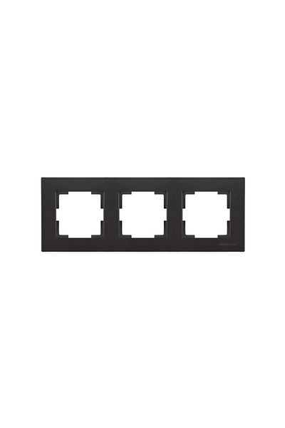 Mutlusan Rita 3-piece Black Horizontal Frame Set