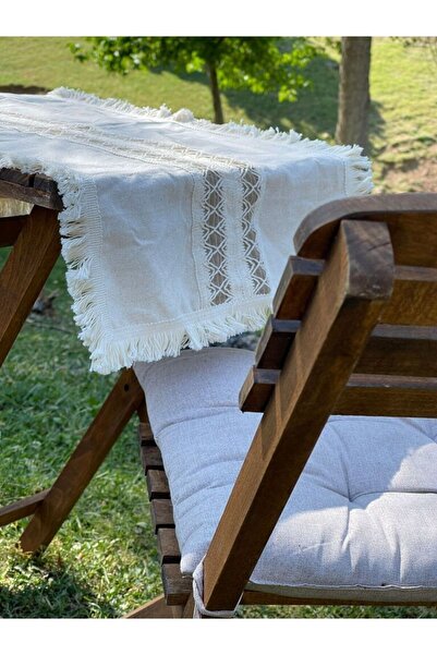 NDC HOME Tasseled Lace Runner (40 x 80) Single