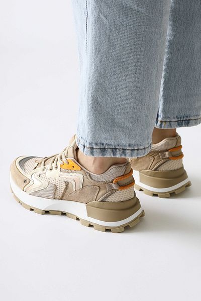 Limoya Pantofi de damă Onella bleumarin din piele intoarsa cu siret, pantofi sport pentru femei