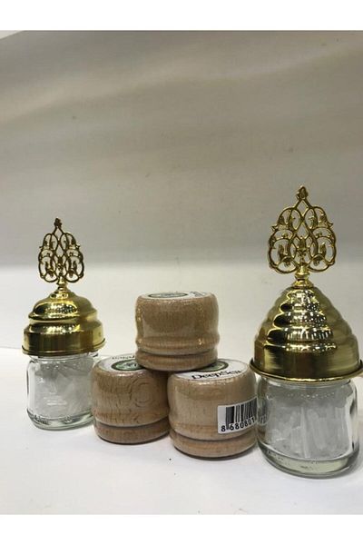 DeepSEA 3 Pieces of Migraine Stone & 2 Pieces of Crystal Menthol in Special Bottle 10 Gr