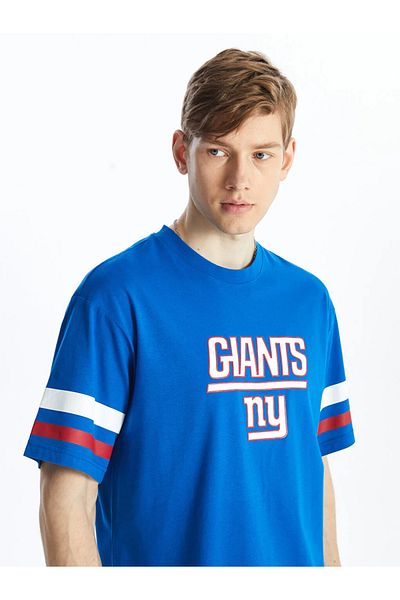 LC Waikiki Tricou XSIDE pentru bărbați din bumbac pieptănat - decolteu, mânecă scurtă, broderie