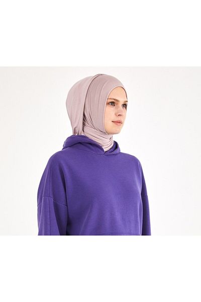 Differenza Combed Cotton Shawl Lilac