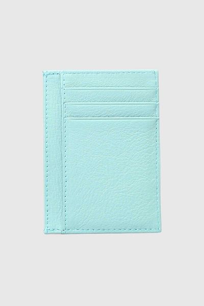 Grande 750 Genuine Leather - Water Green Slim Card Holder Flother