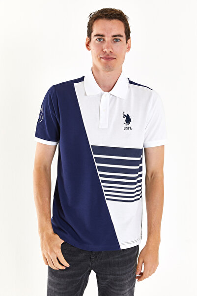 U.S. Polo Assn. U.S. POLO ERKEK REGULAR FİT POLO YAKA SPOR T-SHIRT G081GL011....