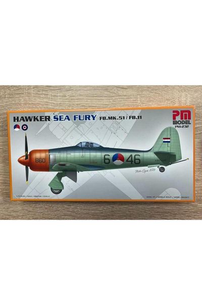 CREWTURK Hawker Sea Furry Fb.Mk-51 / Fb11 Pm Model Disassembled Plastic Model