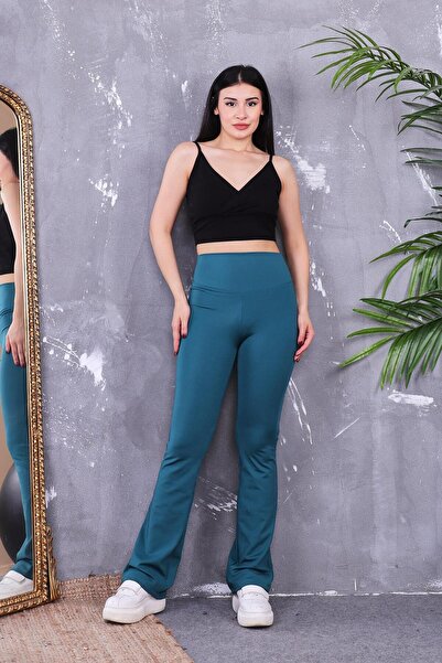 ZEYWEAR طماق الساق الاسبانية عالية الخصر