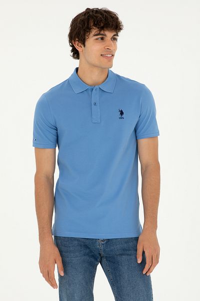 U.S. Polo Assn. BAZA. Tricou sport cu gât polo pentru bărbați POLO - G081SZ011.000. 1792462   TP