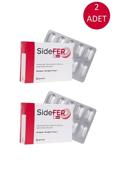Sidefer 60 Capsules x 2 Pieces